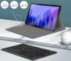 Apple iPad Pro 13 (2024 / 2025), Bluetooth billentyűzetes, mappa tok, Touch Pad, mágneses rögzítés, Wooze Simple Touch, fekete