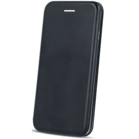   Samsung Galaxy S24 FE SM-S721, Oldalra nyíló tok, stand, Forcell Elegance, fekete