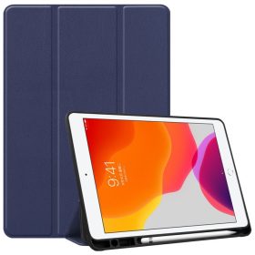   Xiaomi Pad 6 (11.0) / Pad 6 Pro (11.0), mappa tok, érintőceruza tartó, érintőceruza nélkül, Trifold, Wooze Trifold Pencil Holder, sötétkék