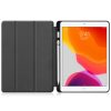Apple iPad Air 13 (2024 / 2025), mappa tok, érintőceruza tartó, érintőceruza nélkül, Smart Case, Wooze Trifold Pencil Holder, magenta