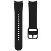 Samsung Galaxy Watch 4 / 5 / 5 Pro / 6 / 7 / FE (40 / 44 / 45mm) / Watch 4 Classic / 6 Classic (42 / 43 / 46mm), szilikon pótszíj, állítható, TP IconBand, sötétzöld