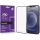 Samsung Galaxy S24 FE SM-S721, Kijelzővédő fólia, ütésálló fólia (az íves részre is!), Tempered Glass (edzett üveg), Xprotector Nano Glass, fekete