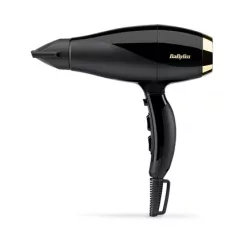   BaByliss 6714E Super Pro hajszárító, AC motor, 2300W, fekete-arany